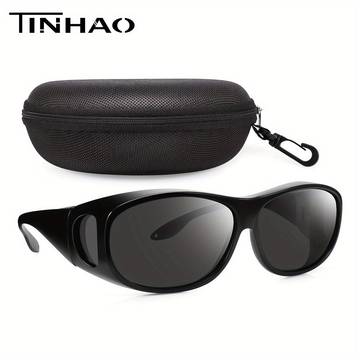 TINHAO Polarized Men's Sunglasses Fits Over Prescription Glasses