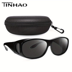 TINHAO Polarized Men's Sunglasses Fits Over Prescription Glasses