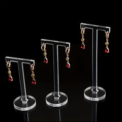 Acrylic Earrings Jewelry Display Stand Set