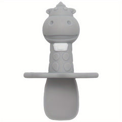 Baby Silicone Chewable Toddler Spoon for Self Feeding