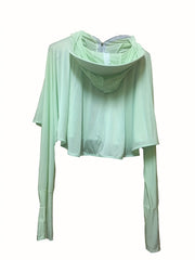 Women's Hooded Shirt Long Sleeve UPF 50 Protection
