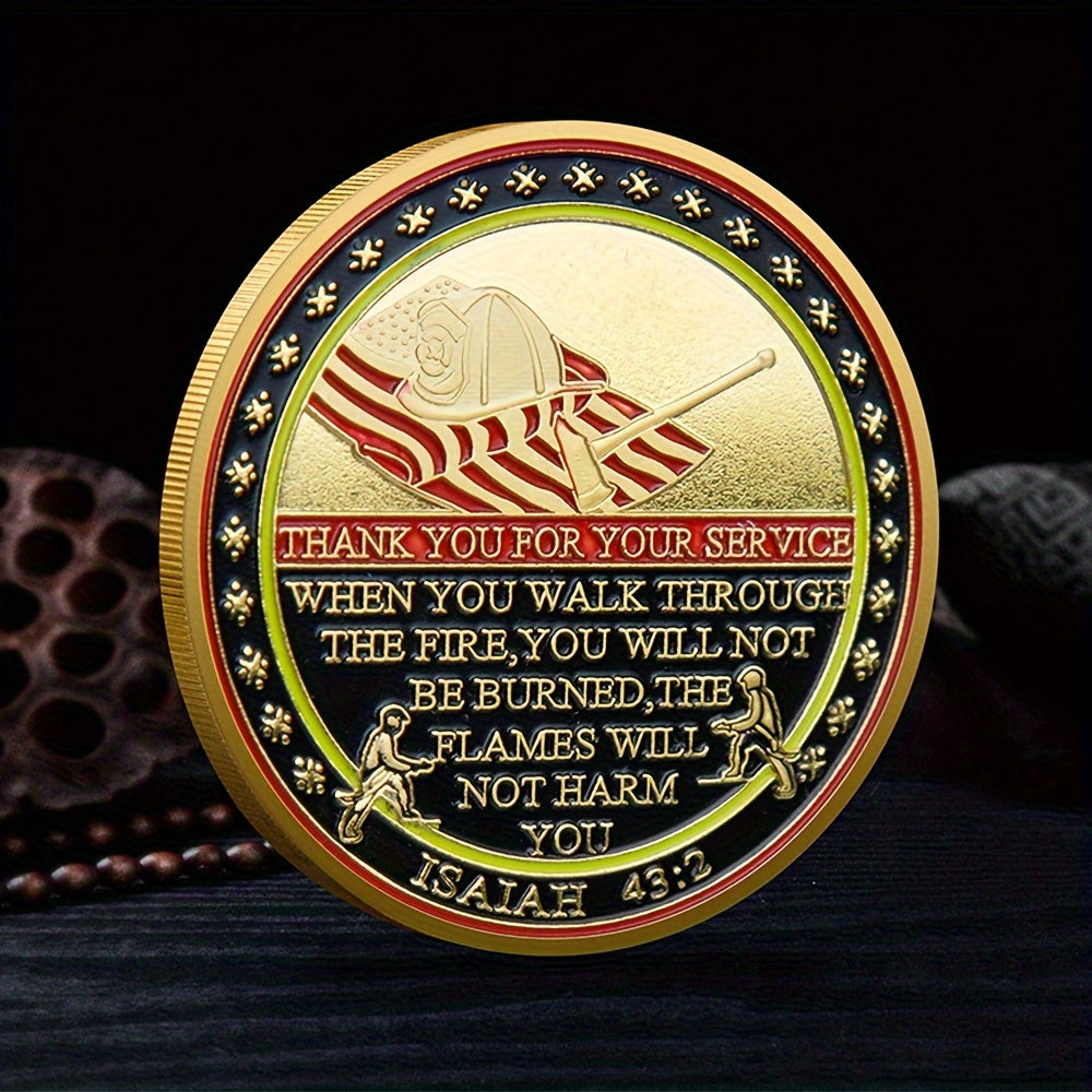 Fire Department Military Gift Thank You For Your Service