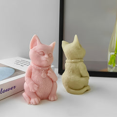 3D Kitten Candle for Home Decoration