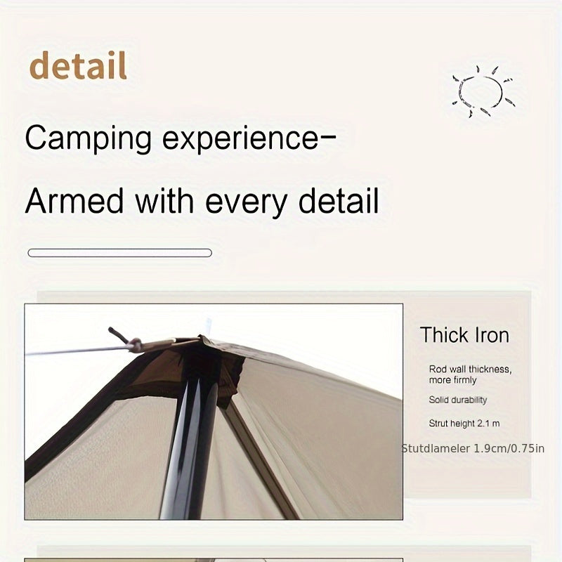 UV Protection Canopy Tent Waterproof Sun Shelters For Camping