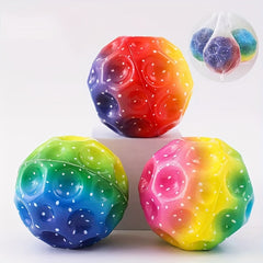 Extreme High Bouncing Space Ball Improve Hand-eye Coordination