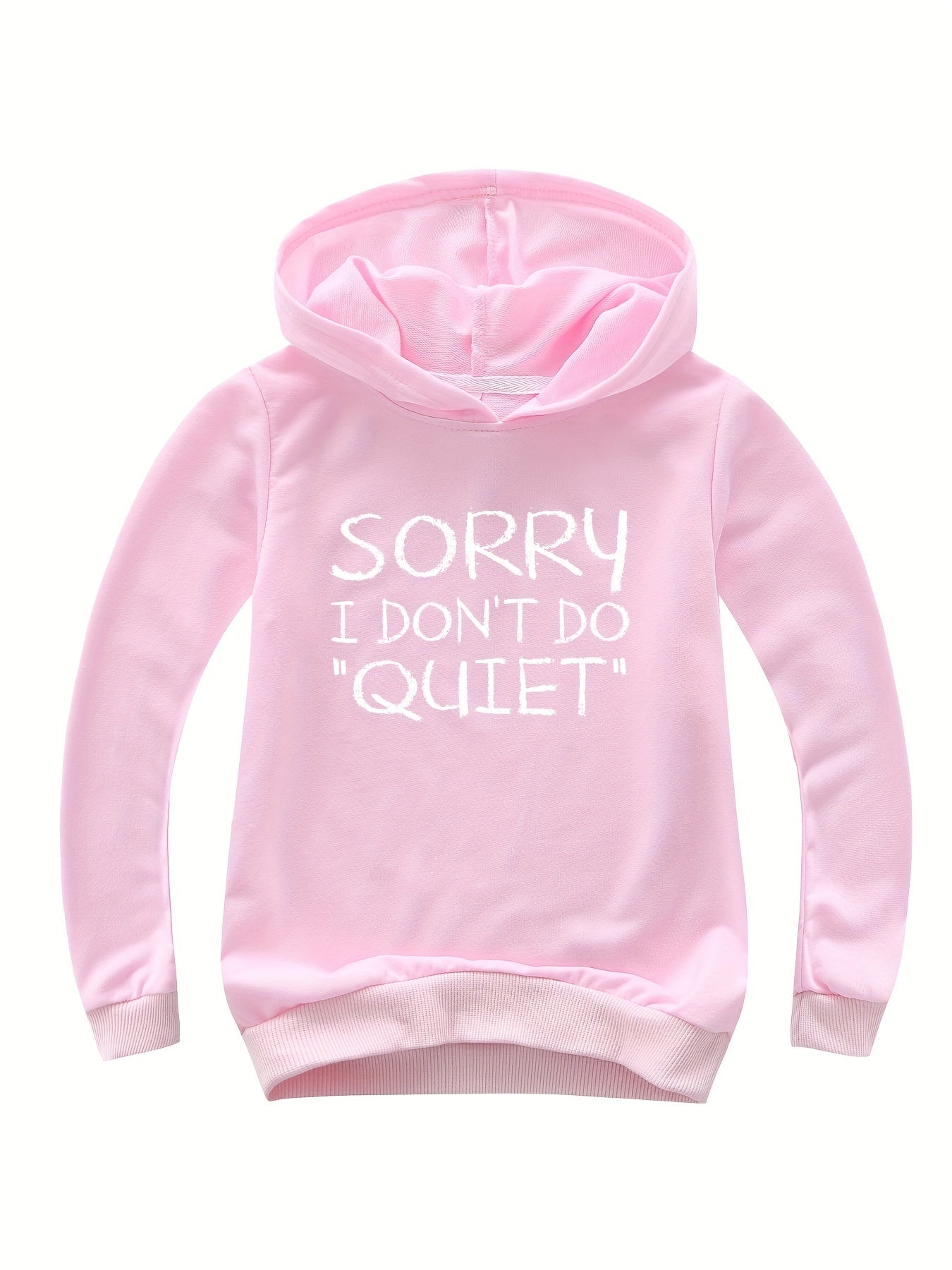 Fun Letter Print Kids Hoodie for Boys and Girls