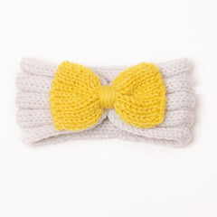 Wool Bow Baby Headband 0-2 Years Old