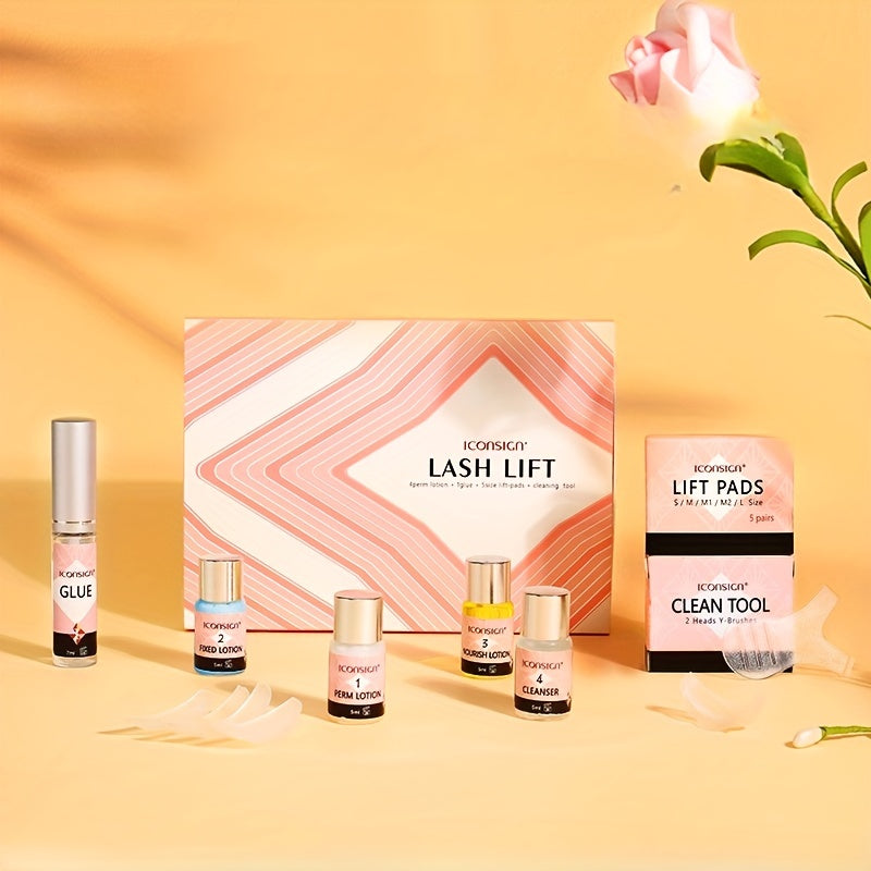 Vegan Lash Lift Perming Kit Eyelash Perm And Tint Set