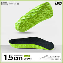 Height Increase Insoles Arch Support Orthopedic Half Shoe Pads