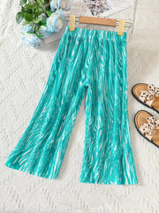 Toddler Girls Tie Dye Wide Leg Pants
