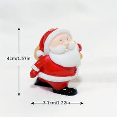 Santa Claus Ornament Christmas Decorations Resin