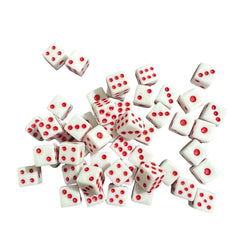 100pcs 8mm 4 Plastic Game Dice Party Supplies Wedding Supplies