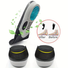 Orthopedic Insoles with Arch Support - Sweat Absorbent Running Shoe Inserts