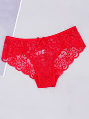 5-Pack Women's Sexy Lace Mid-Waist Panties