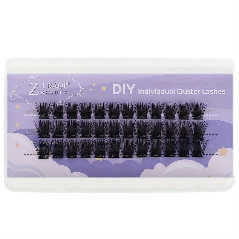 3 Rows Cluster Lashes Flower Fairy False Eyelashes Thick Chemical Fiber