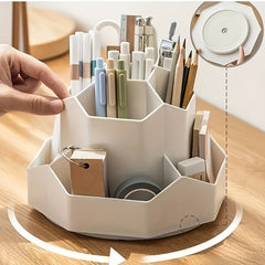 360 Degree Rotating Organizer Pen Holder for Cosmetics & Stationery