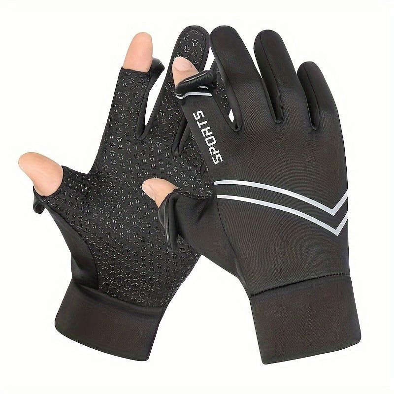 Winter Warm Touch Screen Gloves Anti Slip Cycling Gloves
