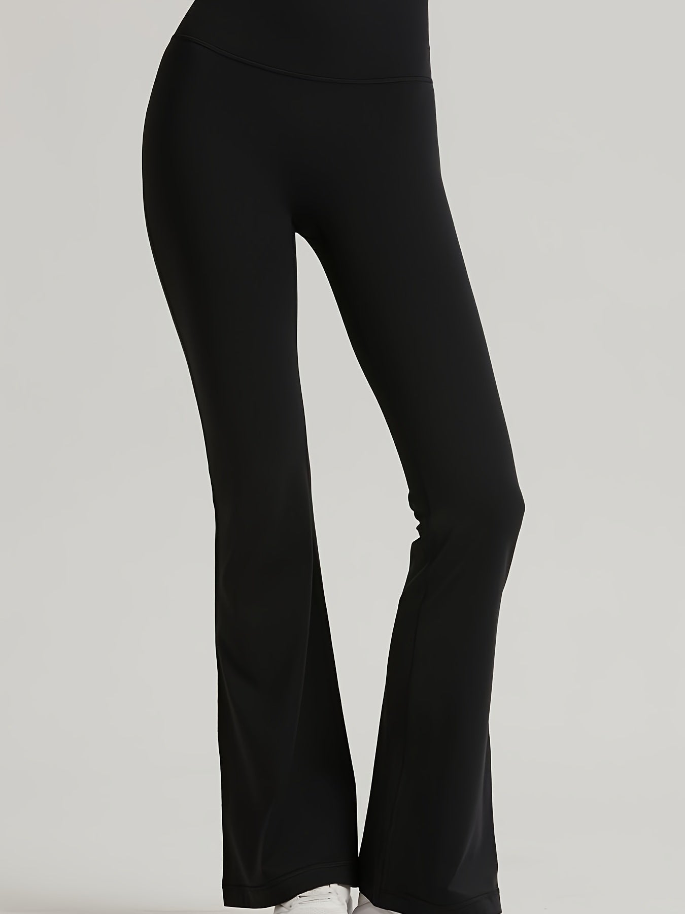 High Waist Seamless Yoga Pants Butt Lifting Flared Leggings