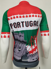Portugal Themed 3D Print Cycling Jersey