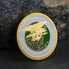 US Navy Seals Challenge Coin, Unique Collectible Gift for Kids