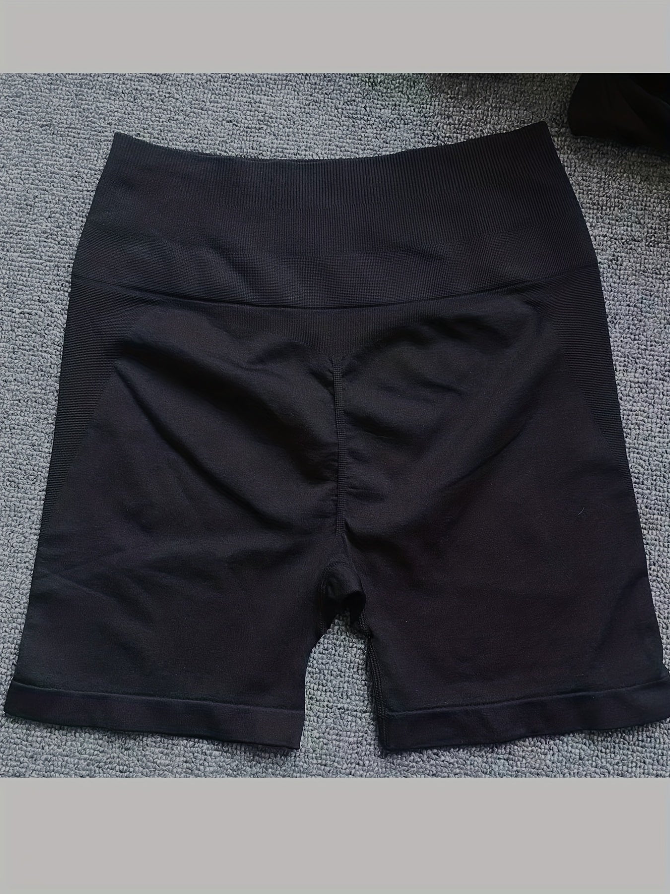 Women's High Waist Yoga Shorts - Stretchy and Comfortable Gym Sports Shorts