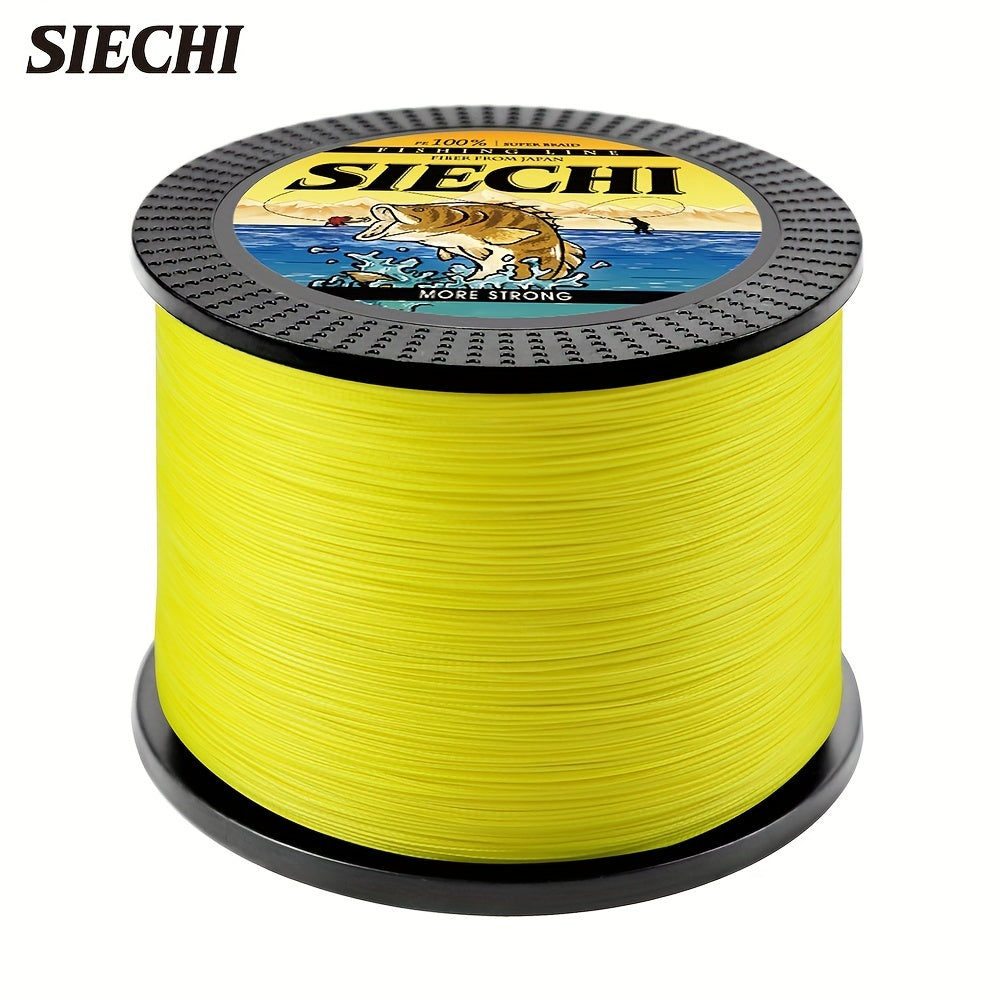1093 6yds 4X Braided PE Fishing Line Wear & Bite Resistant Fishing Tackle