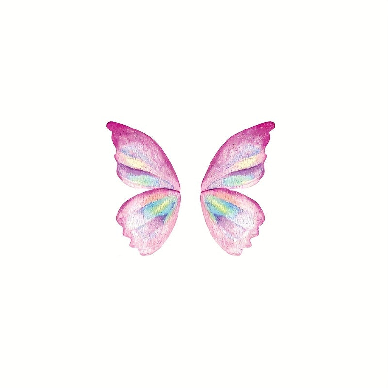 Red Dream Wings Butterfly Eye Stickers for Proms & Parties