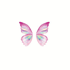 Red Dream Wings Butterfly Eye Stickers for Proms & Parties