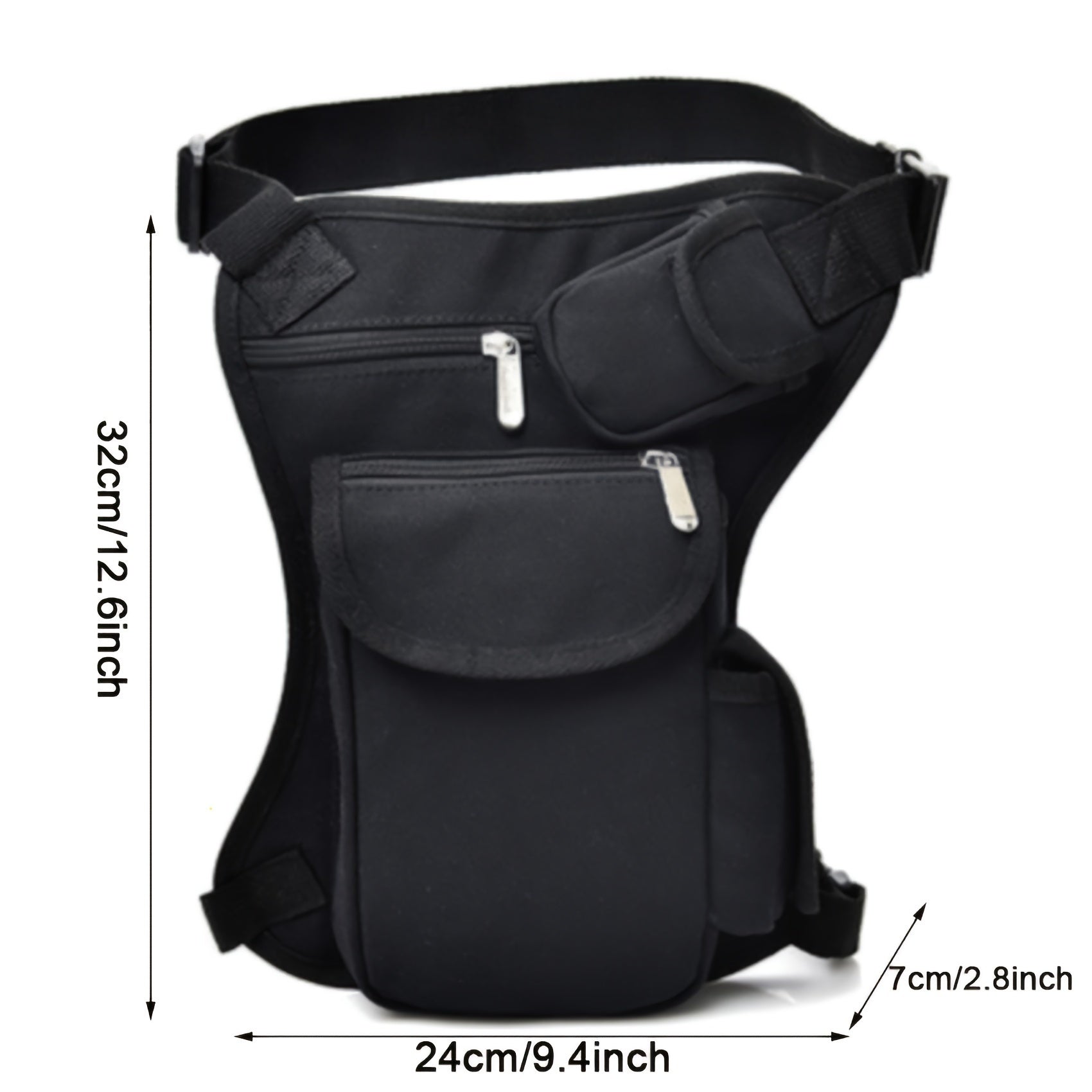 Men's Multifunctional Waist Leg Bag Outdoor Sports Waist Bag