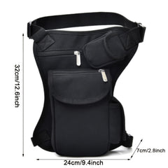 Men's Multifunctional Waist Leg Bag Outdoor Sports Waist Bag