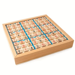 Wooden Sudoku Puzzle Game for Kids - Logical Thinking Puzzle Table Game