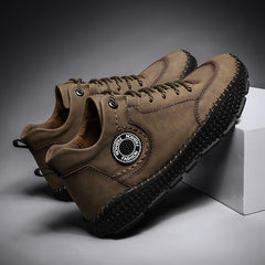 Men's Ankle Boots Casual Rubber Sole Walking Sneakers