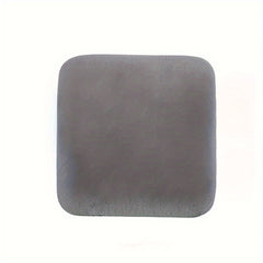 Grey Car Seat Cushion Winter Plush Short Hair Non-slip Cushion