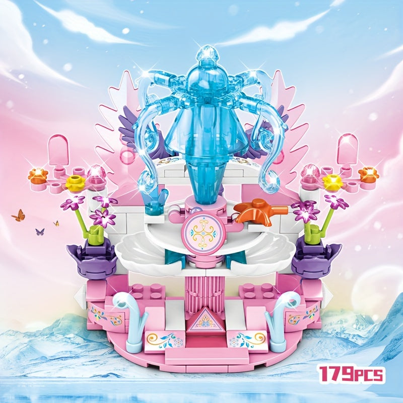 Dream Flower Castle Building Blocks for Girls
