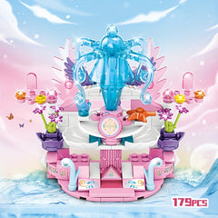 Dream Flower Castle Building Blocks for Girls