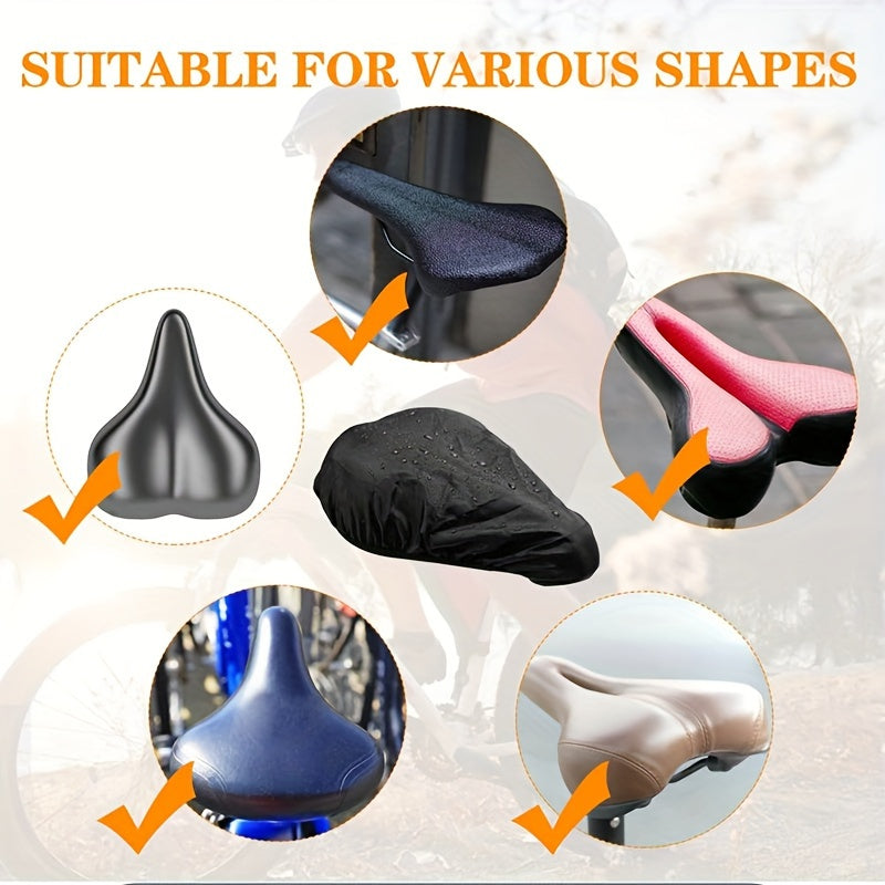 Bicycle Seat Cushion Cover Waterproof Dustproof Sunscreen Cover