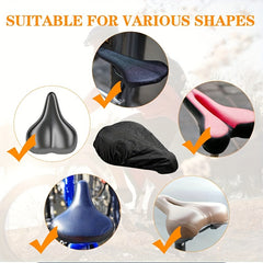 Bicycle Seat Cushion Cover Waterproof Dustproof Sunscreen Cover