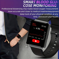 Smart Watch with Non Invasive Blood Glucose Test and NFC