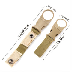 Nylon Water Bottle Clip for Camping Hiking Climbing