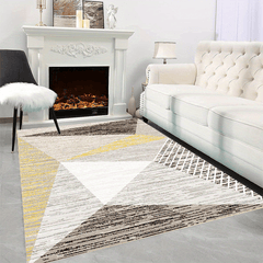 Fluffy Faux Wool Area Rugs Non slip Modern Large Carpet