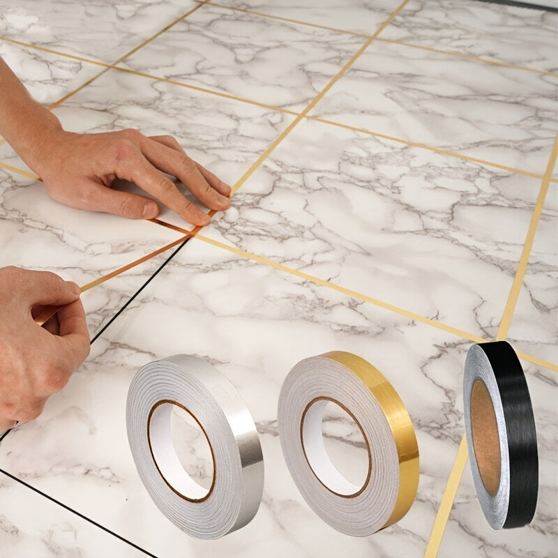 Waterproof Self Adhesive Tile Sticker Gap Sealing Tape Strip - DIY Home Decor
