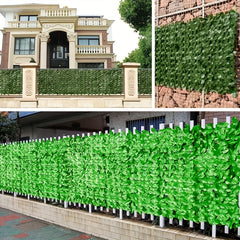 Artificial Ivy Fence Privacy Fence Screen Indoor Greenery Decoration