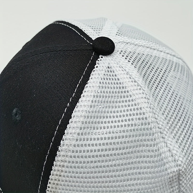 High PAPA Mesh Hat Unisex Adjustable Summer Print Baseball Cap