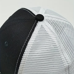 High DAD Mesh Hat Unisex Summer Print Baseball Cap Outdoor Breathable
