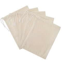 20pcs Muslin Bag Pouch Cotton Drawstring Wedding Home Supplies