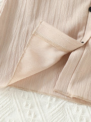 Girls' V-Neck Button Cami Dress