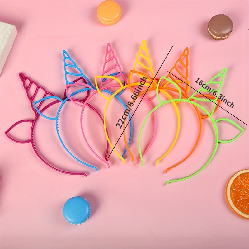 Unicorn Kitten Crown Hair Hoop for Parties Home Decor Hair Accessories