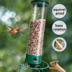 Squirrel Proof Spinning Bird Feeder