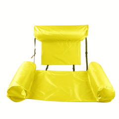 Inflatable Floating Lounger Chair for Pool and Beach