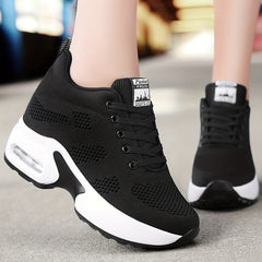 Women's Mesh Chunky Sneakers Air Cushion Casual Outdoor Shoes